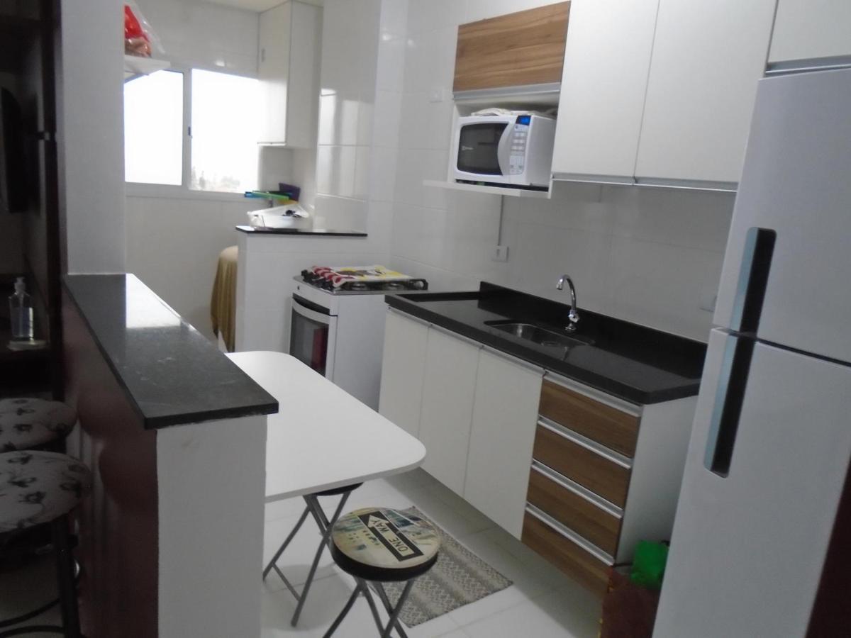 Apartamento Em Mongagua, Frente Ao Mar Экстерьер фото
