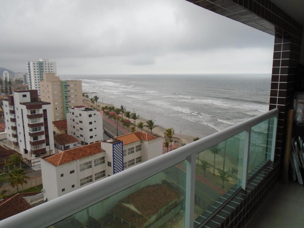 Apartamento Em Mongagua, Frente Ao Mar Экстерьер фото